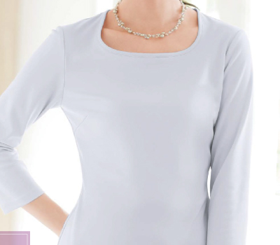 ピエ N8022 カットソー(七分袖)