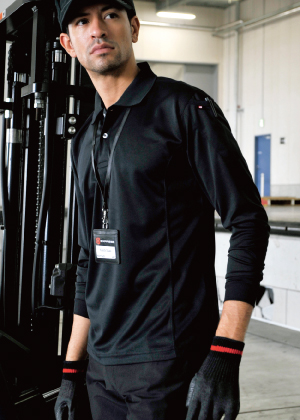 バートル 303 長袖ポロシャツ