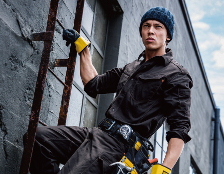 バートル BURTLE 5205長袖シャツ、5202パワーカーゴパンツ