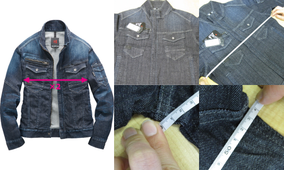 胸囲、バストの測り方の画像