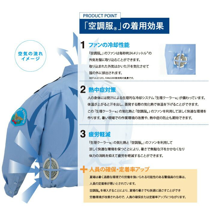 空調服 オールシーズン G-best SKSP02G 空調服ファンユニット