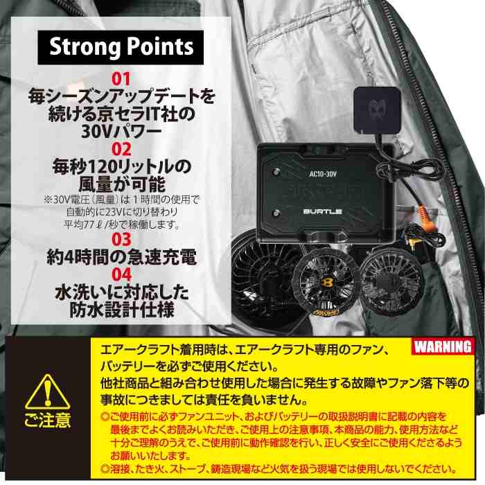 バートル BURTLE 作業着 2026春夏新作 エアークラフト AC2096半袖